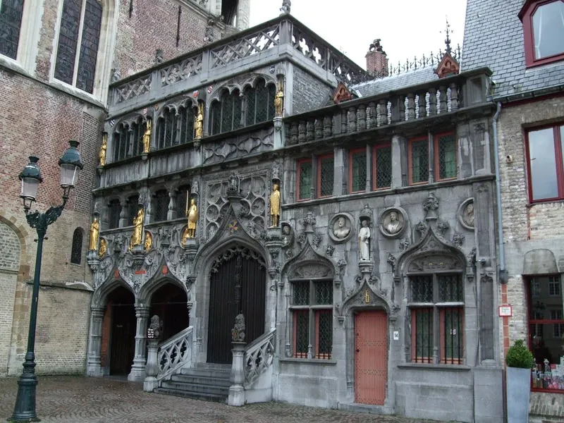 Burg Square and Basilica of the Holy Blood in Bruges