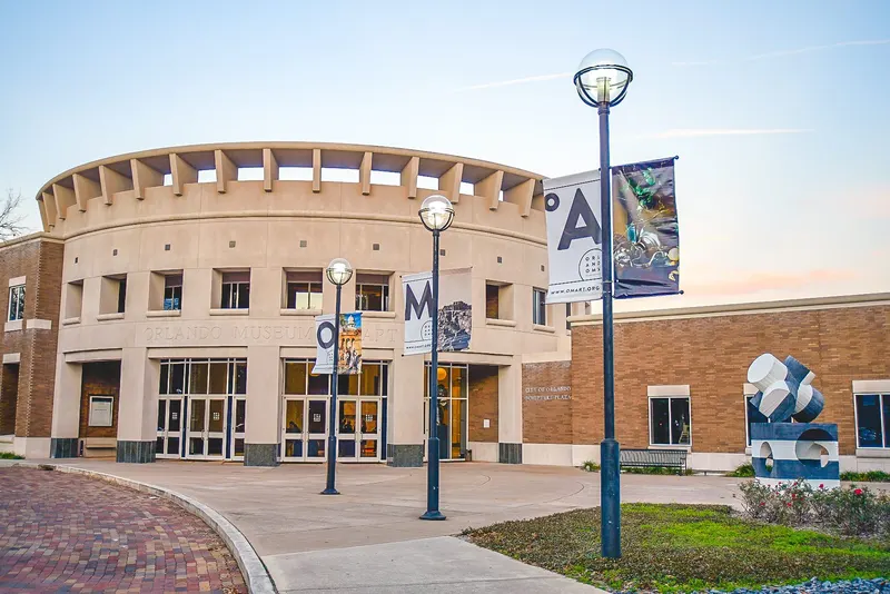 The Orlando Museum of Art in Lake Formosa, Orlando