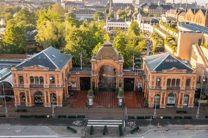 Tivoli Gardens in Copenhagen