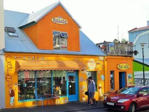 Café Babalú in Miðborg, Reykjavik