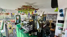 Backyard cafe