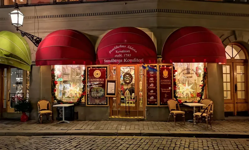 Sundbergs Konditori in Gamla Stan, Stockholm