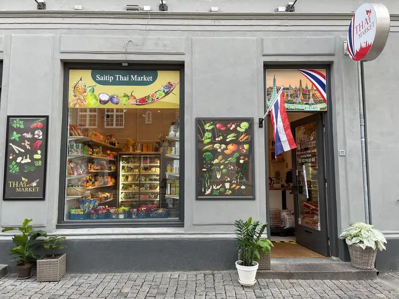 Saitip Thai Market in Amager Vest, Copenhagen