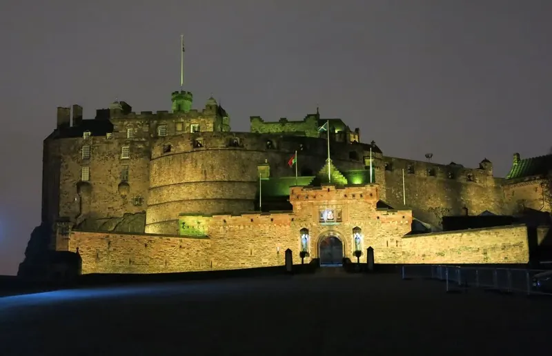 Edinburgh Castle in Edinburgh