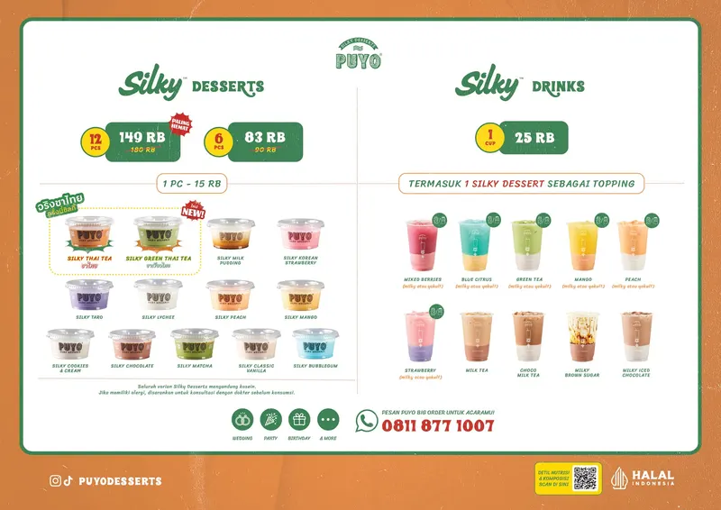 Puyo Silky Desserts