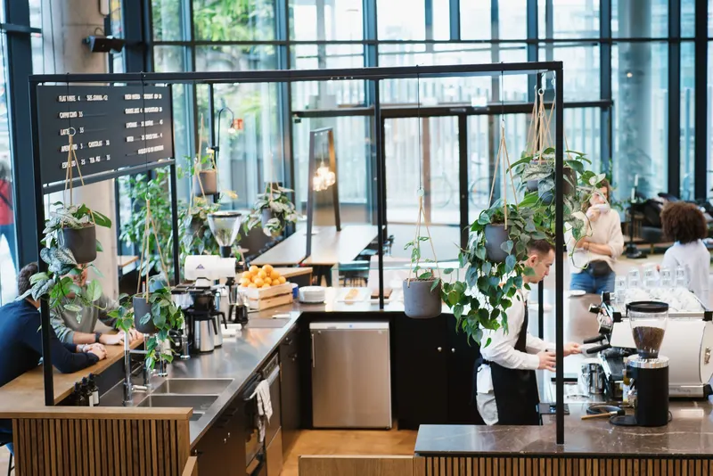 Garçon de Café in Moabit Ost, Berlin
