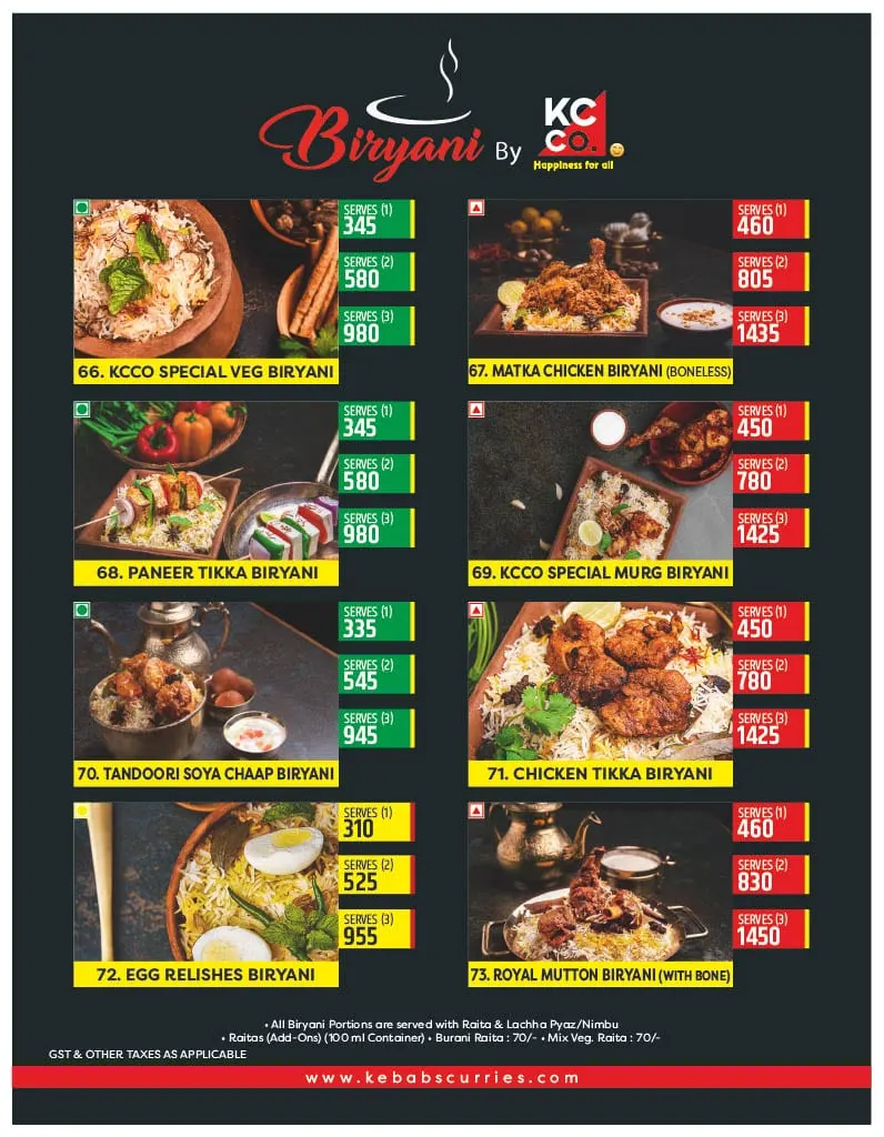 Kebabs & Curries Company - World Trade Park