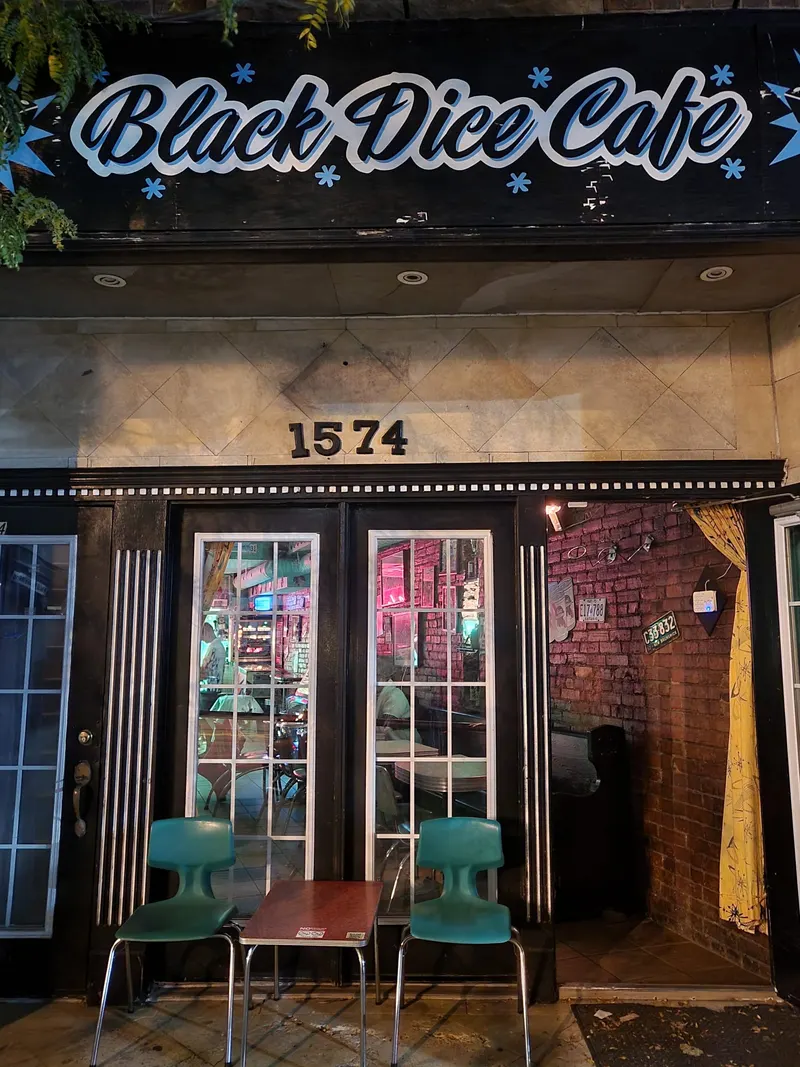 Black Dice Cafe in Little Portugal, Toronto