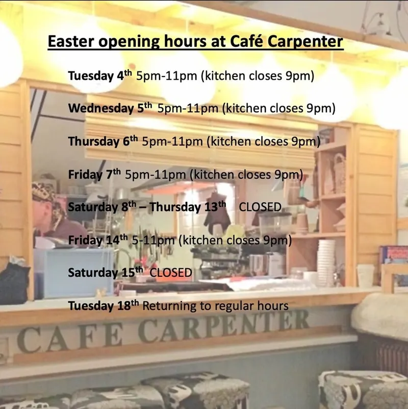 Cafe Carpenter in Malvern East, Melbourne