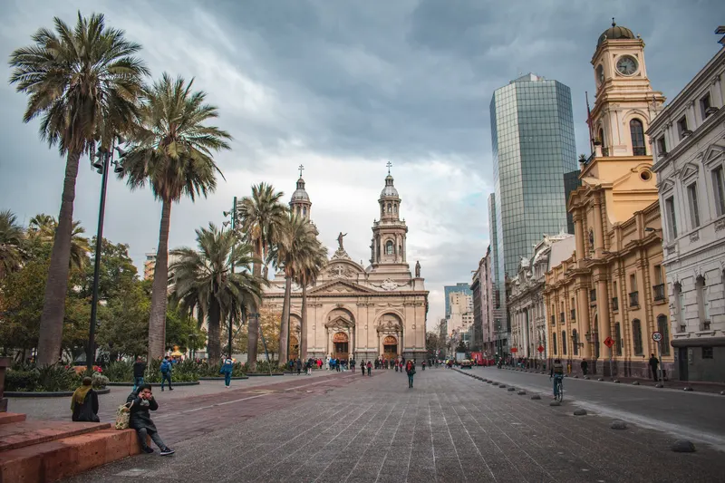Plaza de Armas in Santiago