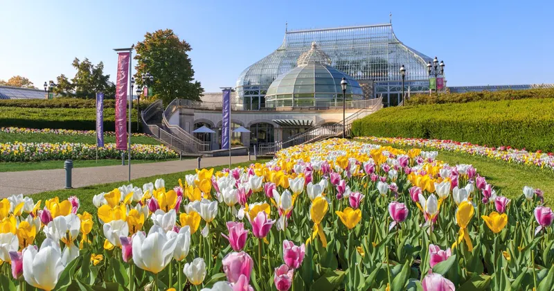 Phipps Conservatory in Frick Park, Pittsburgh