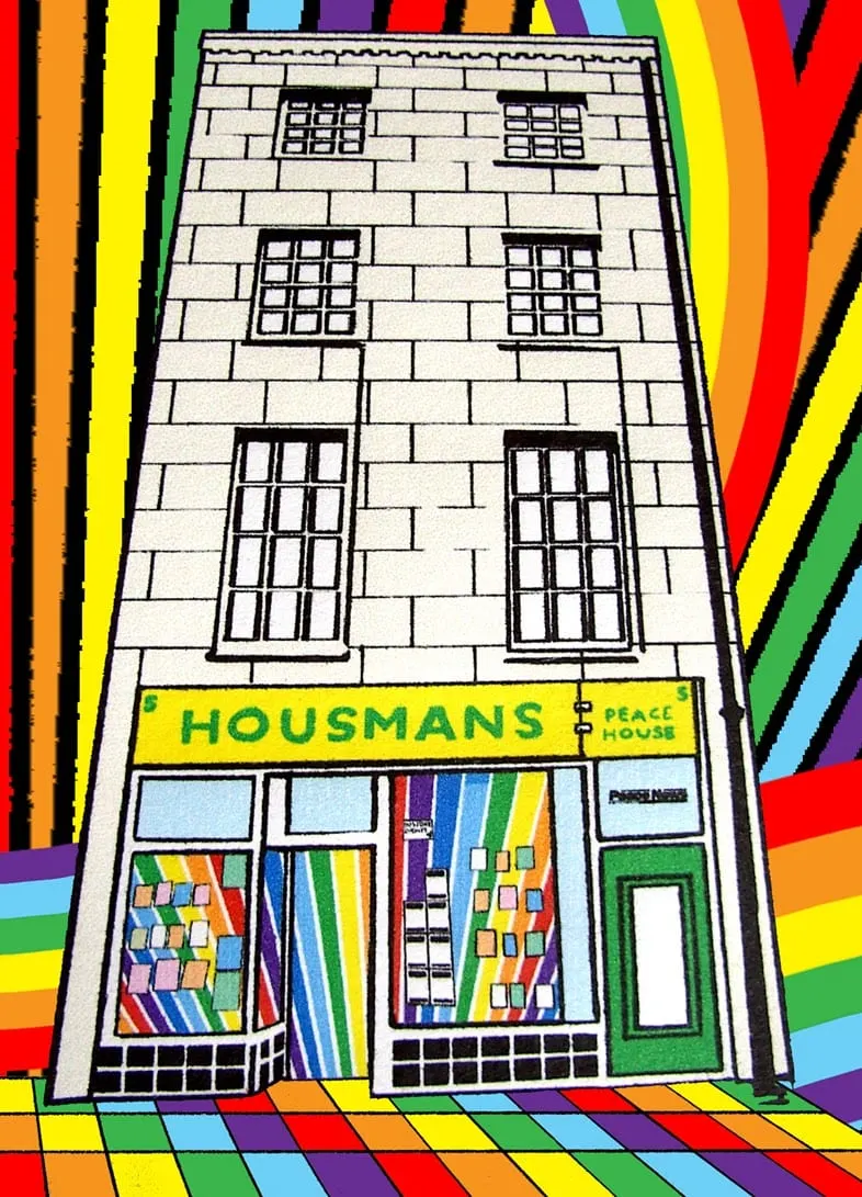 Housmans Bookshop in King's Cross, London