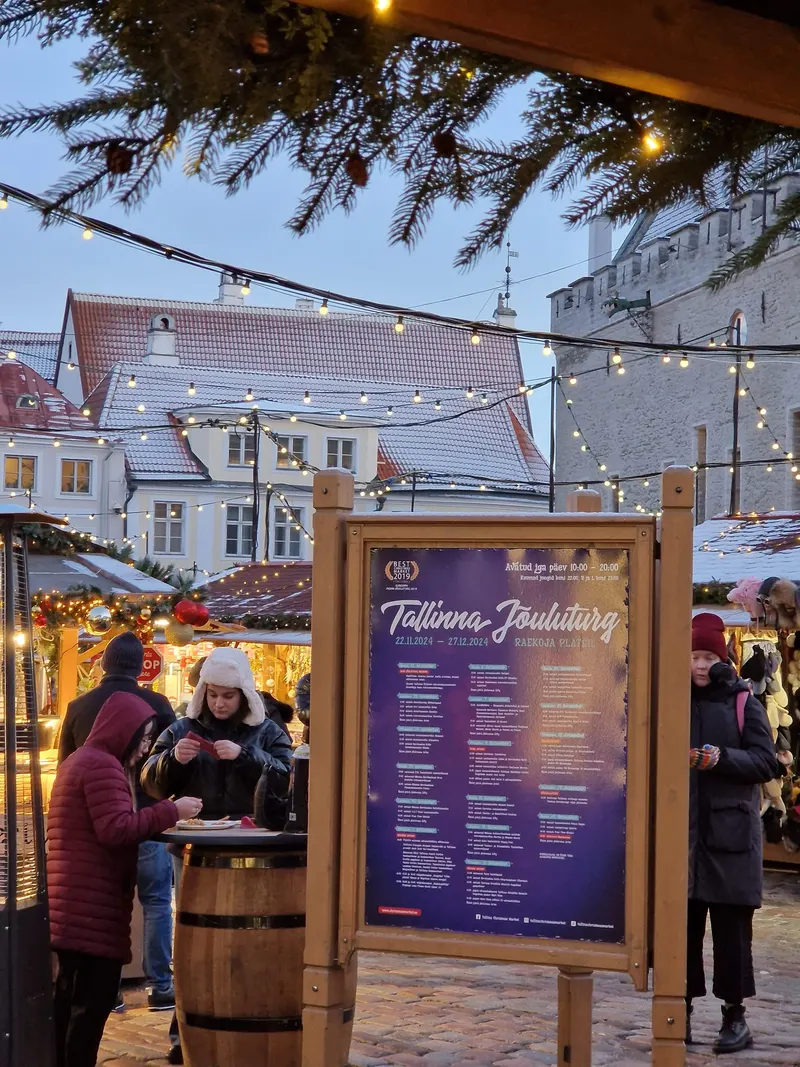 Tallinn Christmas Market in Kesklinn, Tallinn