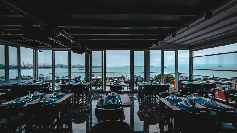 Marmara View Terrace Restaurant in Cankurtaran, Istanbul