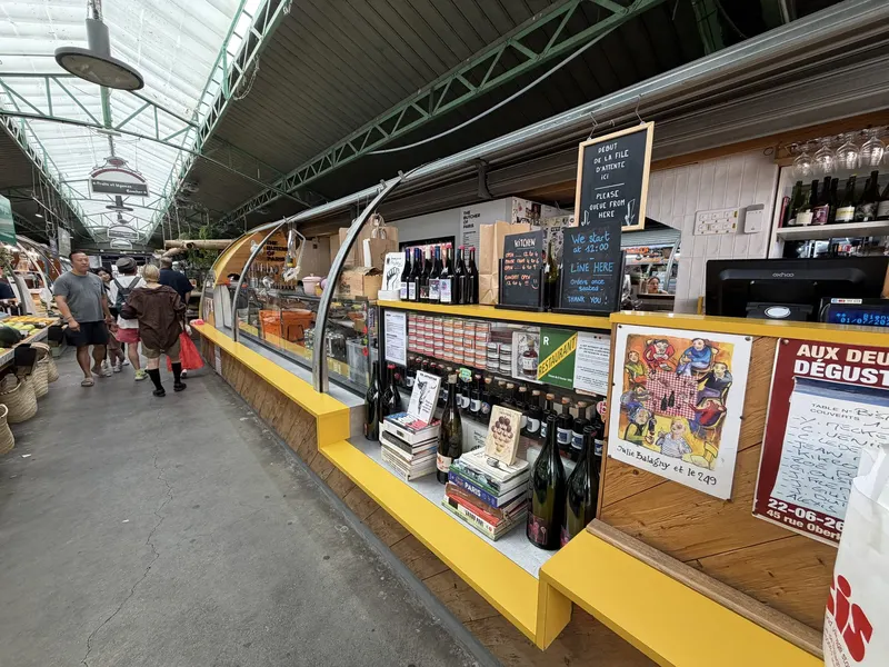 Marché couvert des Enfants Rouges in Latin Quarter and Saint-Germain-des-Pres, Paris