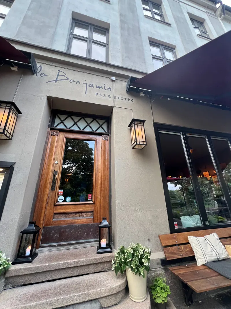 Le Benjamin bar & bistro in Grünerløkka, Oslo