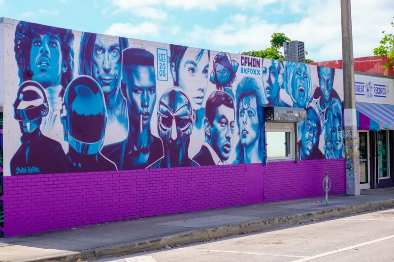 Sweat Records in Little Haiti, Miami