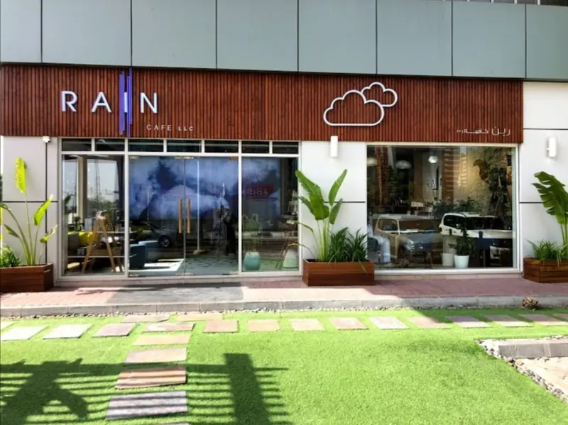 Rain in Al Nahyan, Abu Dhabi