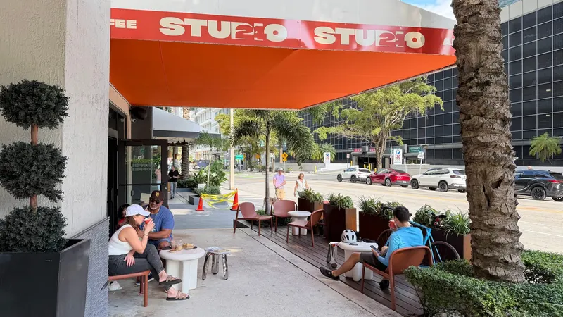 Studio 24 Artful Coffee in Brickell, Miami