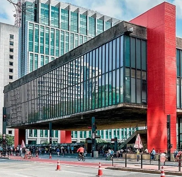 Avenida Paulista and MASP in Sao Paulo