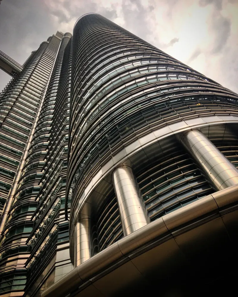 Petronas Twin Towers and Suria KLCC in Kuala Lumpur