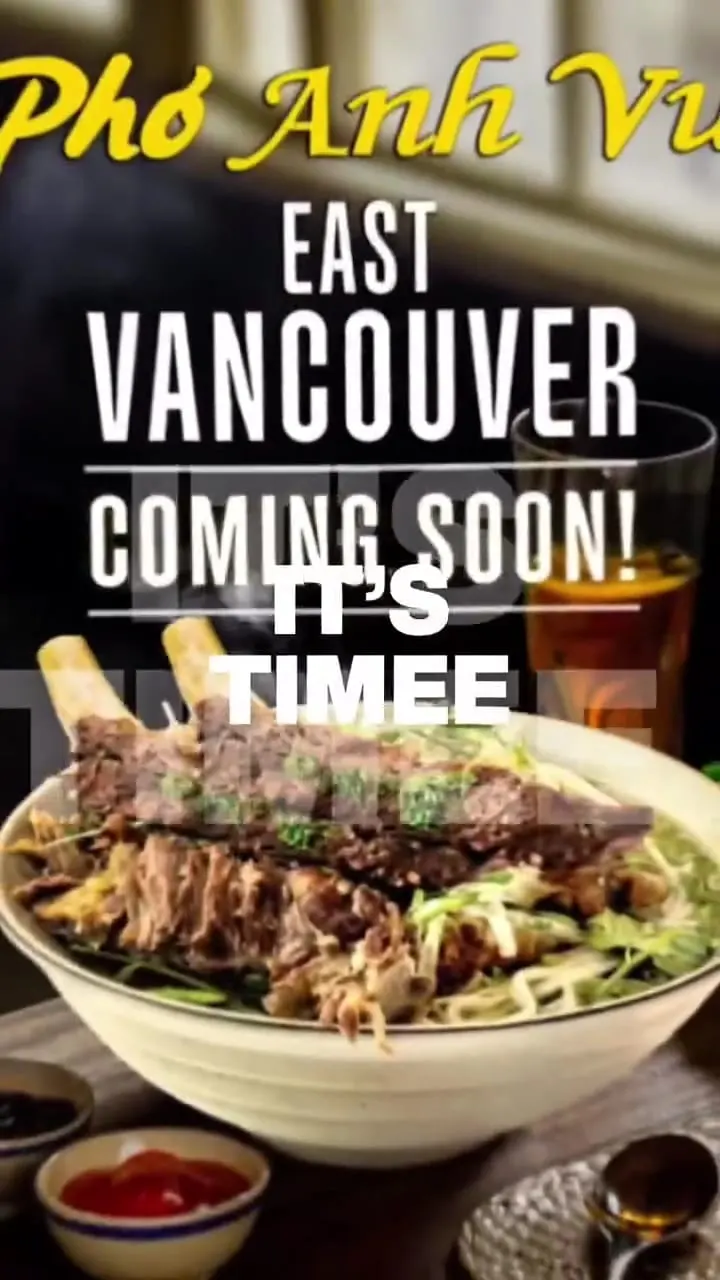 Pho Anh Vu East Vancouver