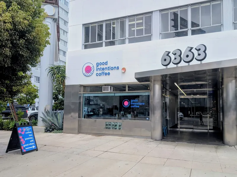 Good Intentions Coffee in Beverly Grove, Los Angeles