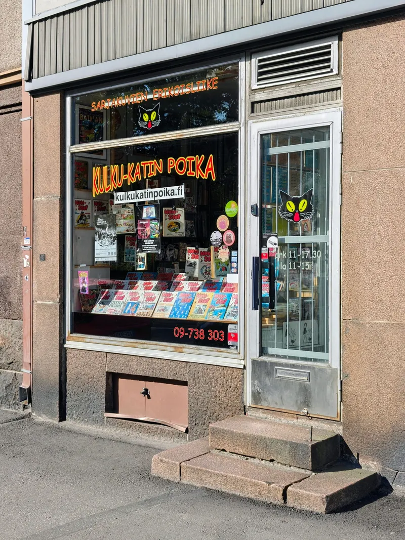 Sarjakuvien Erikoisliike Kulku-Katin Poika in Harju, Helsinki