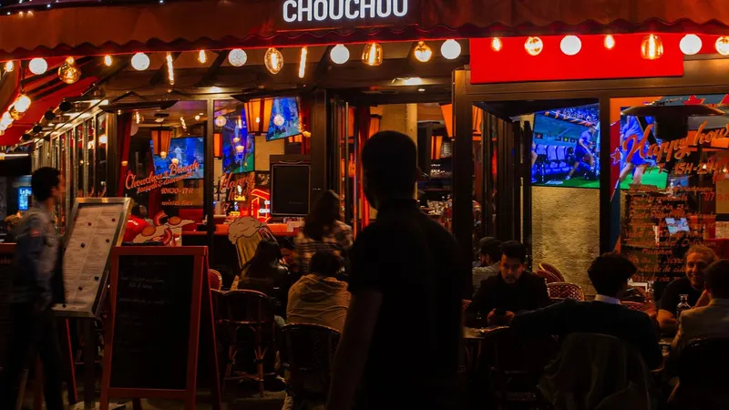 Chouchou in Les Halles, Paris