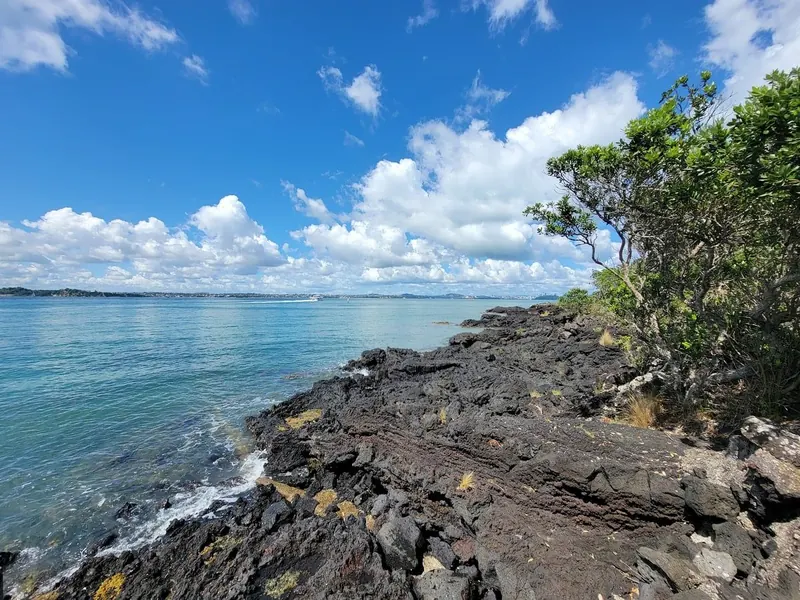 Rangitoto Island in Auckland