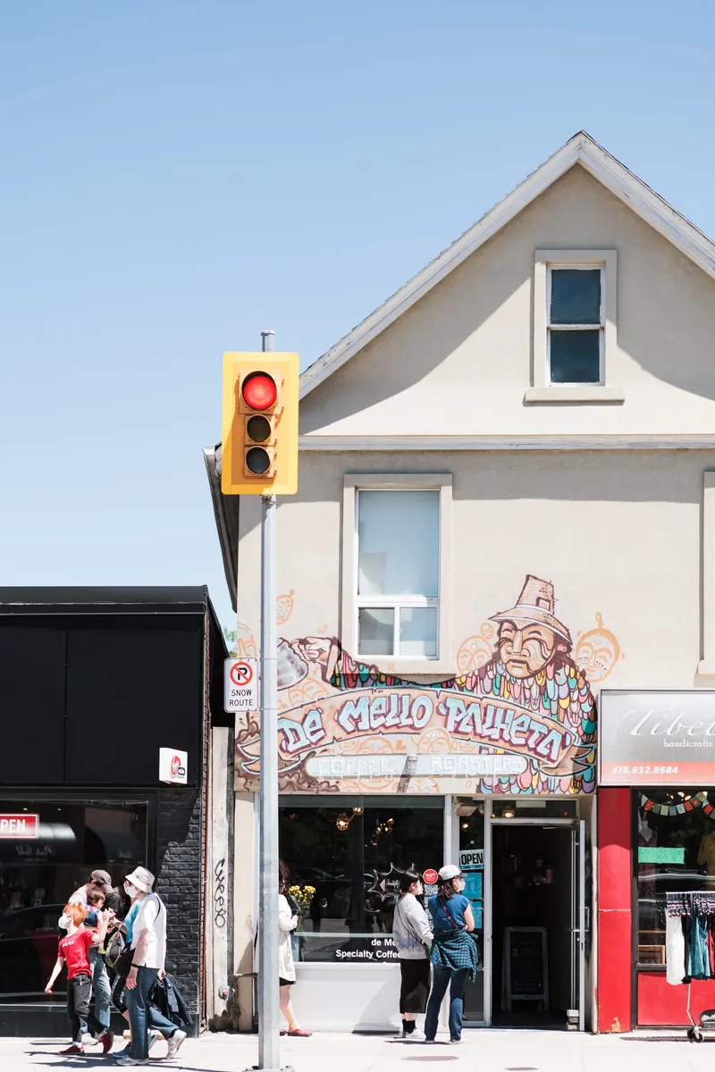 De Mello Coffee in South Core, Toronto