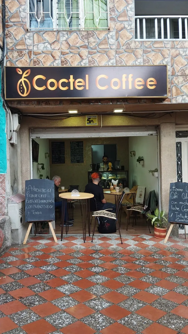 Coctel Coffee Café in La America, Medellin