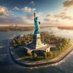 Statue of Liberty & Ellis Island