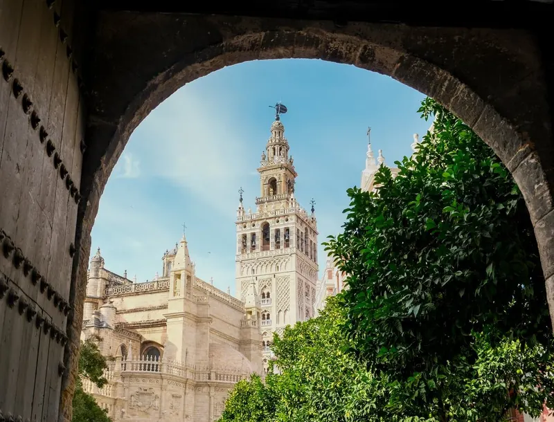Seville Cathedral and Giralda in Seville