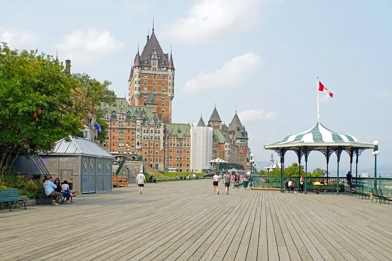 Dufferin Terrace in Quebec City