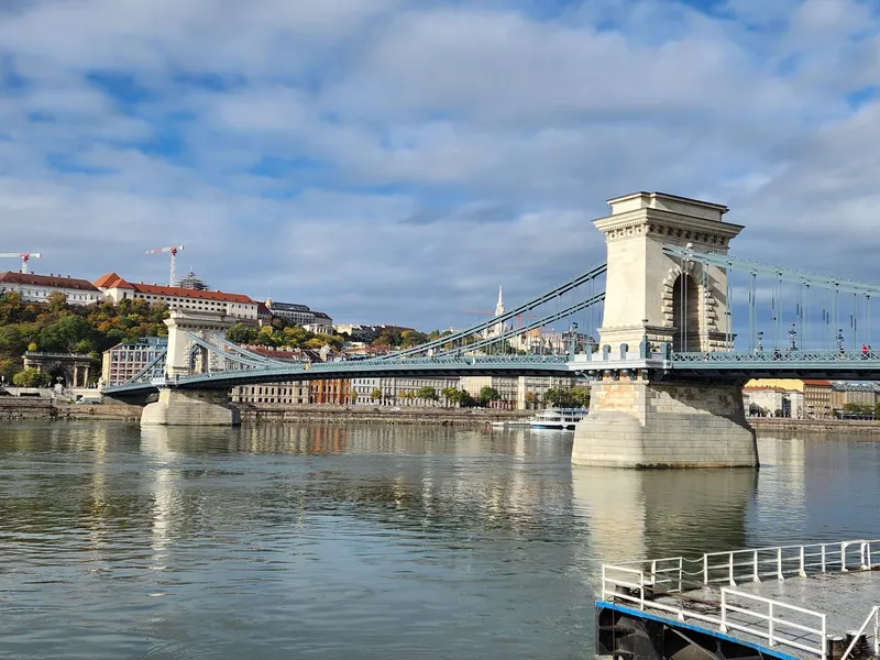 Széchenyi Chain Bridge in Budapest