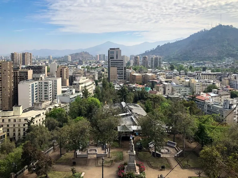 Cerro Santa Lucia in Santiago