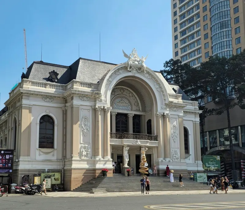 Saigon Opera House in Ho Chi Minh City