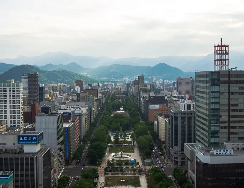 Odori Park in Sapporo
