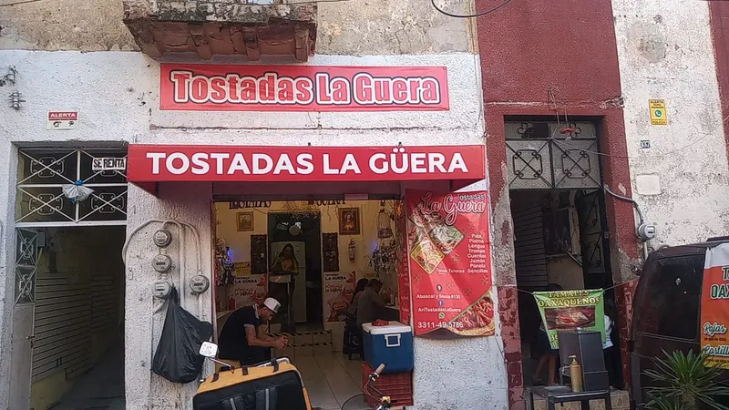 Tostadas la Guera in San Juan de Dios, Guadalajara