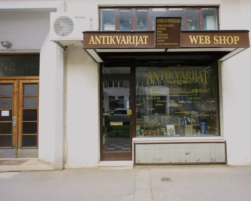Antikvarijat Vremeplov in Trnje, Zagreb
