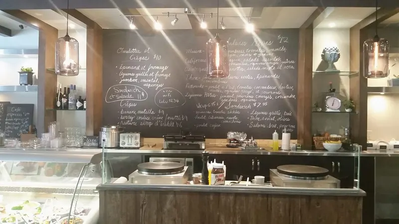 Café Lulu in Faubourg Saint-Laurent, Montreal