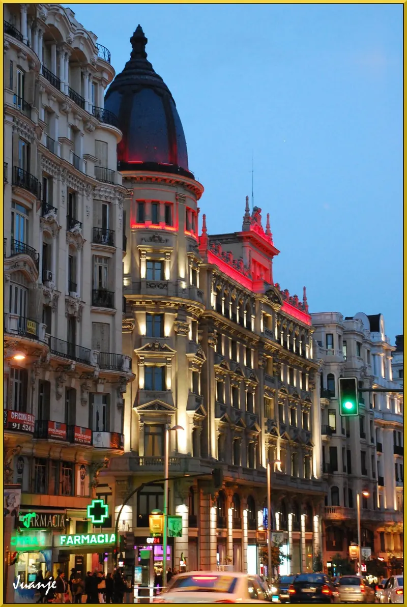 Gran Vía in Madrid
