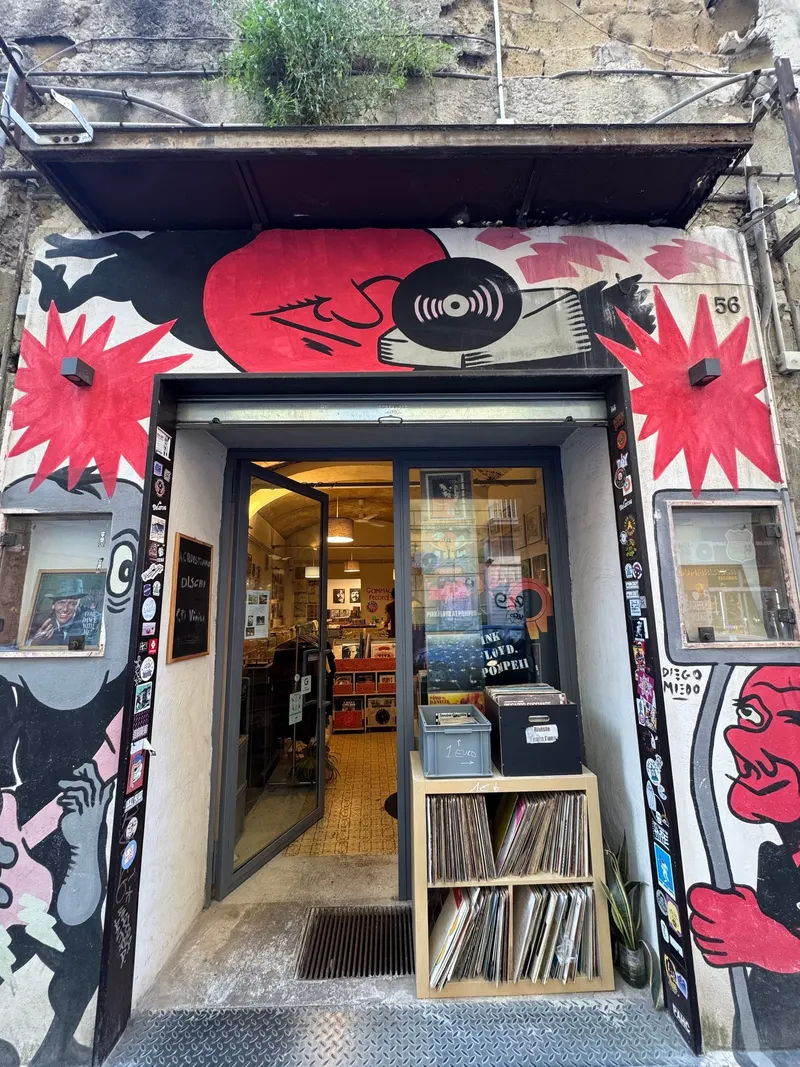 Gommalacca Records in Capodimonte, Naples