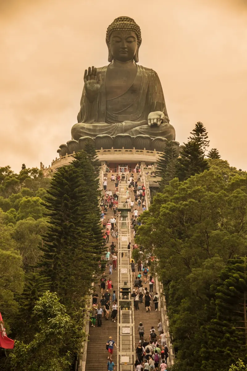 Tian Tan Buddha & Po Lin Monastery (Lantau Island) in Hong Kong