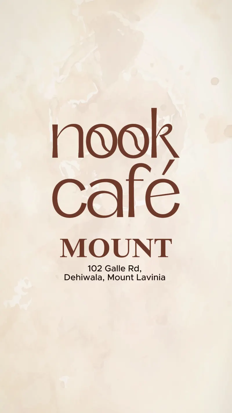 Nook Cafe@mount in Dehiwala-Mount Lavinia, Colombo