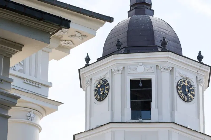 Vilnius Cathedral and Bell Tower in Vilnius