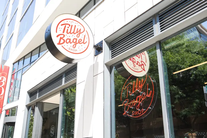 Tilly Bagel Shop in South Loop, Chicago