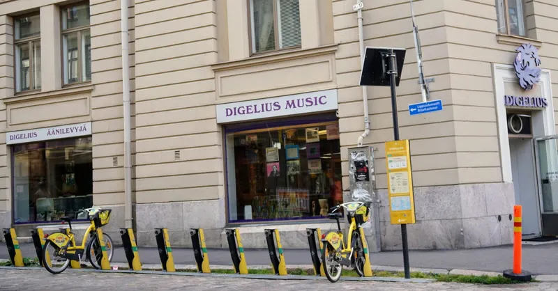 Digelius Music in Vallila, Helsinki