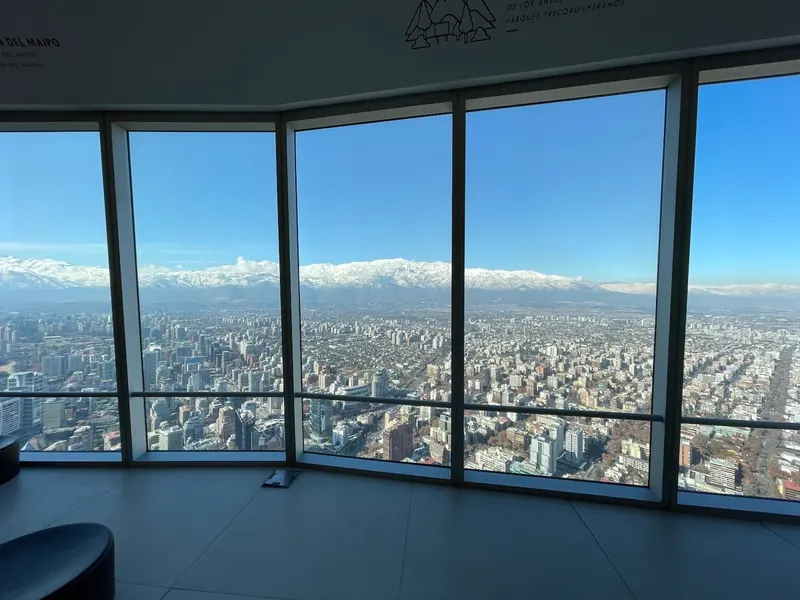 Costanera Center and Sky Costanera in Santiago